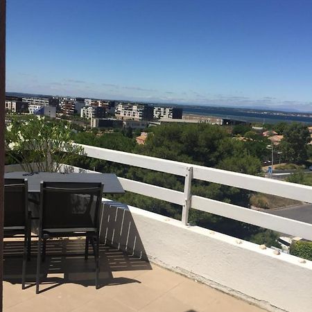 Face A La Mer Avec Piscine A Sète Kültér fotó