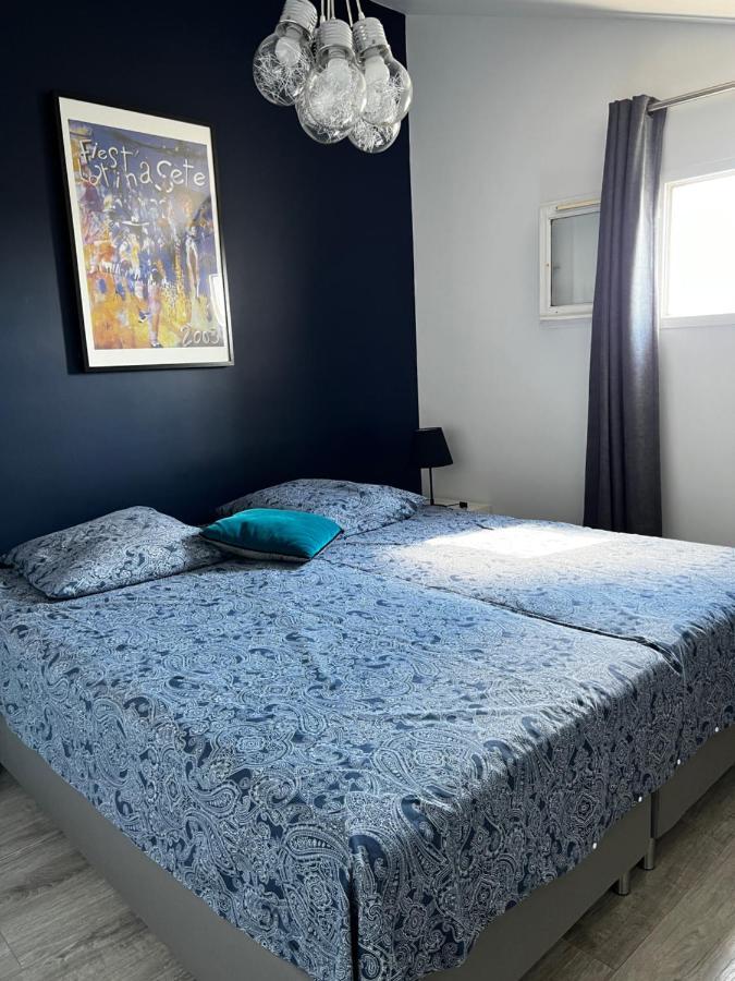 Face A La Mer Avec Piscine A Sète Kültér fotó