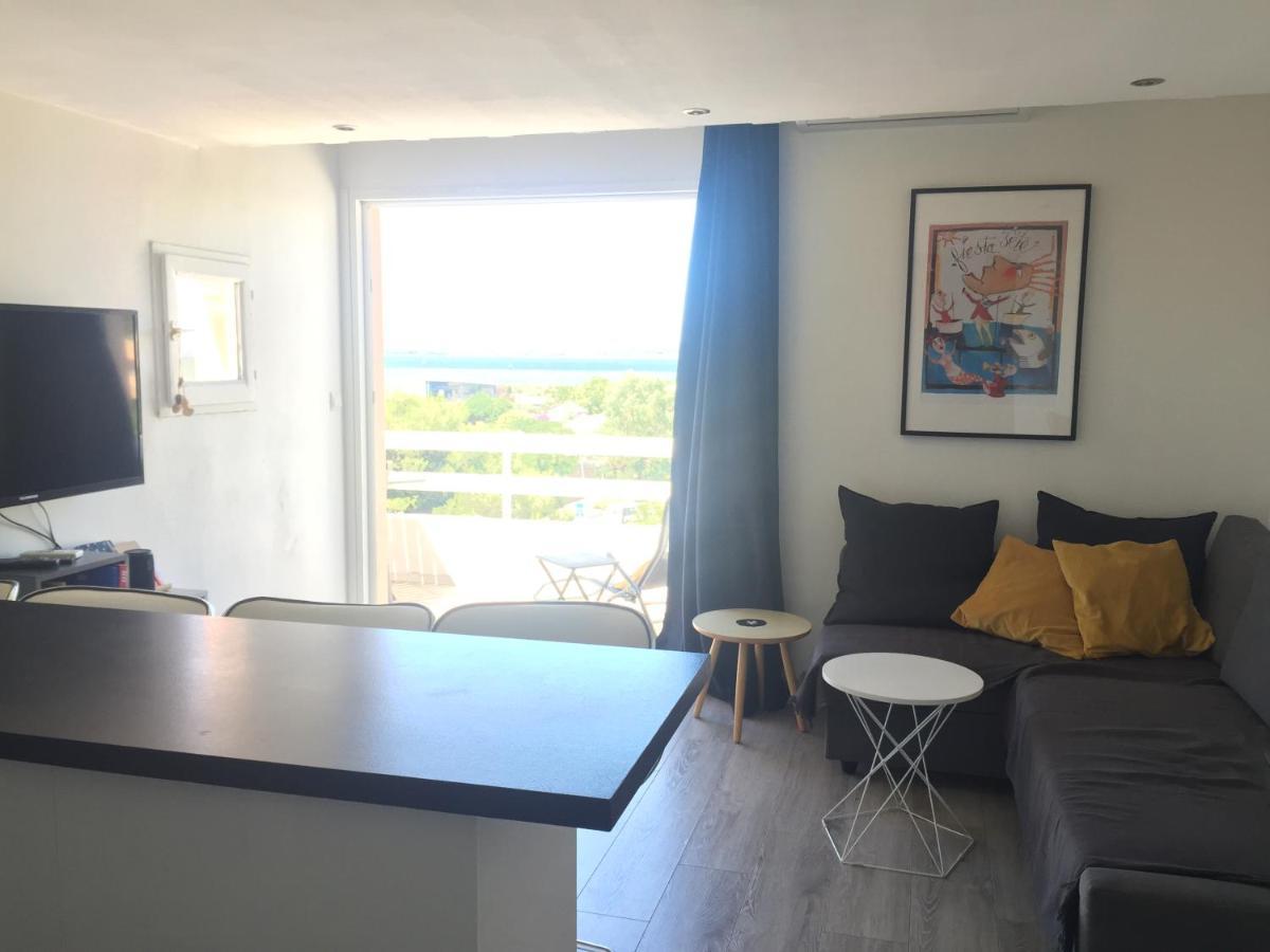 Face A La Mer Avec Piscine A Sète Kültér fotó